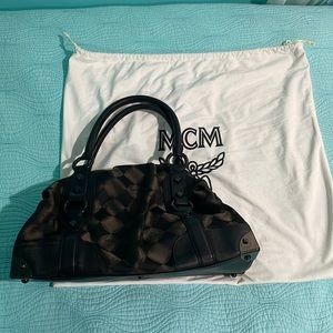 MCM Fabric / Leather shoulder bag